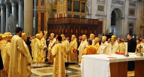 Єпископи УГКЦ молилися на гробі святого апостола Павла Єпископи УГКЦ молилися на гробі святого апостола Павла